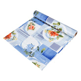 Heart Home Shelf Liner | Kitchen Cabinet Shelf Protector | Kitchen Liners for Cabinets and Drawers | Drawer Liner Mat | Flower Check Shelf Liner Roll | Cabinet Mat | 3 MTR | Blue